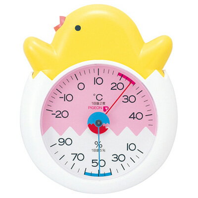 温湿度計(ひよこ)PIGEON【D】【P】【ギフト/贈り物】【楽ギフ_包装】【楽ギフ_のし宛書】　