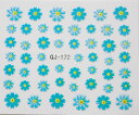 【メール便OK】3Dラバーネイルシール710 押し花 おしば...