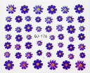 【メール便OK】3Dラバーネイルシール711 押し花 おしば...