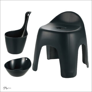 日本製HAYURハユール腰かけTH手おけ湯おけ3点セットお風呂椅子高さ30cmお風呂いすお風呂イスおふろいすおしゃれ北欧テイストインテリア雑貨バスチェアバスチェアーバスグッズバススツールお風呂グッズお風呂セット抗菌掃除浴槽背もたれ付リッチェル