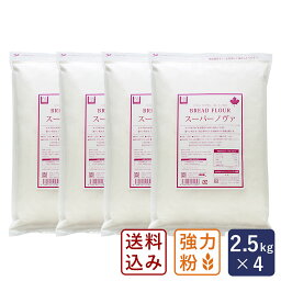 【送料無料】<strong>強力粉</strong> スーパーノヴァ（1CW） パン用粉 2.5kg×4 （<strong>10kg</strong>） まとめ買い_【沖縄は別途追加送料】【パン材料】 パン作り お菓子作り 料理 手作り スイーツ 母の日