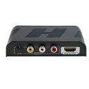 AGPtek コンポジット (AV / RCA3 / CVBS) → HDMIコンバーター 電源アダプタ付*PAL / NTSCサポート HD Video Converter*HD 720p/1080アップスケーラ(AV + RCA3 + CVBS→ HDMI)