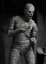 【在庫品】【ネカ】 ユニバーサルモンスター/ ミイラ再生 The Mummy: イムホテップ 7インチ アクションフィギュア ブラック＆ホワイト ver