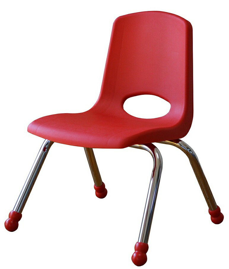 MAMENCHI 子供用イス S レッド　 送料無料　頑丈な椅子 ヨーロッパやアメリカでは…...:mamenchi09:10000033