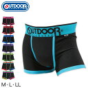OUTDOOR PRODUCTS ボクサーパンツ メンズ 綿混 前とじ M~LL (outdoor products アウトドア ボクサーブリーフ 下着 男性 紳士 紳士肌着 パンツ インナー M L LL)