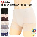 福助 満足 骨盤サポート一分丈 M~LL (fukuske 福助 レディース 婦人 女性 下着)