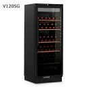 Vintec ヴァンテック V120SG 最大86本収納 V120Sシリーズ(ガラス扉) ワインセラー 86本 ワインセラー コンプレッサー式