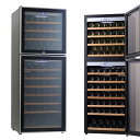 ファンビーノ funVino ファンヴィーノWドア(SW-126) 6045【ワインセラー】 ワインセラー ワインセラー 売れ筋 業務用 ワインボトル 収納 保存 保管 インテリア
