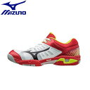 ミズノ MIZUNO ウエーブエクシード SS AC(09)ホワイト×ブラック×レッド 61GA161309