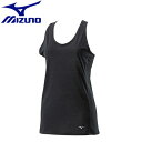 ミズノ MIZUNO ランニングノースリーブシャツ(レディース)(09)ブラック J2MA720609