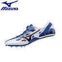 ミズノ MIZUNO ジオスプリント3(陸上競技)(09)ホワイト×ブラック×ブルー U1GA171009