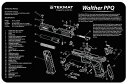 【TEKMAT】 テックマット ハンドガン クリーニング マット ワルサー PPQ 短尺