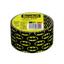【スコッチ 3M】ダクトテープ バットマン(Batman)48mm×9.14m【アメリカ製(Made in USA)】【Scotch】(生活雑貨)