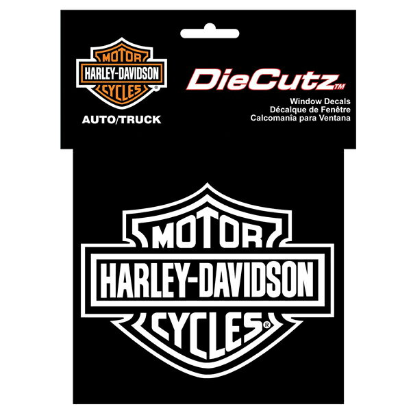 【インテリア・雑貨】ハーレーダビットソン バー&シールドロゴ ダイカット ステッカー【Harley-Davidson】【自動車・カー用品】