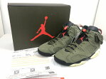 NIKE TRAVIS SCOTT AIR JORDAN 6 RETRO SP エアジョーダン6レトロ コラボ 品番:CN1084-200 サイズ:28.5cm カラー:ミディアムオリーブ インフラレッド ブラック 万代Net店
