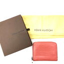 【中古】【レディース】【箱あり】LOUIS VUITTON ルイ・ヴィトン エピ ジッピー・コインパース ローズバレリーヌ M60593/SN0194 小銭入れ 財布 カラー:RED レッド 赤 万代Net店