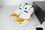 NIKE ナイキ AIR JORDAN 11 RETRO LOW "METALLIC GOLD" エアジョーダン 11 レトロ ロウ "メタリックゴールド" スニーカー サイズ:29cm カラー:WHITE 型番:528895-103 万代Net店