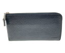 【美中古品】【メンズ】CALVIN KLEIN LEATHER SMART CELL BAG 820222 カルバンクライン レザースマートセルバッグ クラッチバッグ カバン サイズ:約13.5×25.5×2.5cm カラー:ブラック 万代Net店