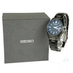 【中古】【メンズ】 SEIKO セイコー SEIKO SELECTION S Series 7B72-0AC0 <strong>SBTM323</strong> セイコーセレクション Sシリーズ ソーラー電波 腕時計 197-240416-yk-9-tag カラー：ブラック 万代Net店