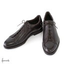 FERRANTE 【フェランテ】 ( Italy ) PINO レザースニーカー アンティークフィニッシュ ・art. PINO last. 010 ・col. VINTAGE ESPRESSO (ヴィンテージ ダークブラウン)