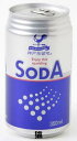 【猫】富永食品 神戸居留地 SODA (ソーダ) 炭酸水 350ml缶×24本入 3ケース(72本)まで送料同額