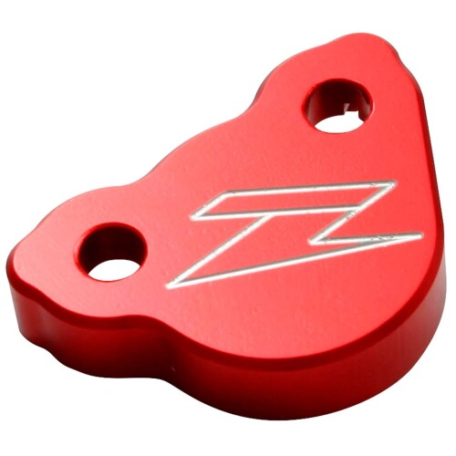ジータレーシング(ZETA RACING) CR125R/250R,CRF150R,CRF250R,CRF450R,CRF250RX,CRF450RX,CRF450L,CRF450RL,CRF250X,CRF450X,CRF250F ブレーキリザーバーカバー リヤ レッド タンクキャップ ダートフリーク DIRTFREAK F6458(旧