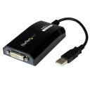 StarTech.com USB - DVI変換アダプタ USB接続外付けグラフィックアダプタ MAC対応 1920x1200 USB2DVIPRO2