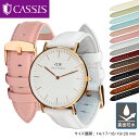 ダニエルウェリントン 36mm用 40mm用 レザーベルト Daniel Wellington カシス 腕時計ベルト TYPE DW (タイプディーダブリュー) カーフ(牛革) U0029169 CASSIS時計ベルト 腕時計ベルト 時計バンド 腕時計用ベルト交換