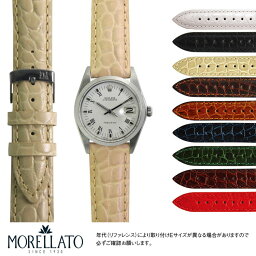 <strong>ロレックス</strong> オイスターデイト 用 ref. 6694 ROLEX OYSTERDATE にぴったりの ベルト バンド MORELLATO モレラート LIVERPOOL U0751376 簡単ベルト交換用工具付 時計ベルト 時計 ベルト 時計 バンド 時計バンド 替えベルト ベルト 交換 腕時計 バンド ベルト交換