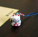 お守り根付 合格祈願招き猫(ポチ袋入り)ストラップ 受験...