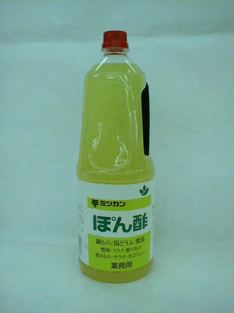 ミツカン　ぽん酢　1.8L