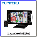 ★YUPITERU・Super Cat・GWR83sd★GPS & レーダー探知機・タッチパネル・ワンボディタイプショップのFacebookページを「いいね！」して購入でポイント5倍♪5/10(9:59まで)