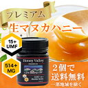 【2個で送料無料&クーポン】プレミアム マヌカハニー UMF...