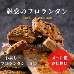 送料無料 お試し スイーツ 人気 <strong>焼き菓</strong>子 フロランタン 5本入 選べる 5種類フレーバー 個包装 プレーン チョコ 紅茶 宇治抹茶 珈琲ポイント消化にも！高級 洋菓子 焼菓子 おやつ お取り寄せ スイーツ プチギフト お配り 小分け