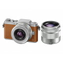 《新品》 Panasonic (パナソニック) LUMIX DMC-GF7W ダブルズームレンズキット ブラウン[ ミラーレス一眼カメラ | デジタル一眼カメラ | デジタルカメラ ]