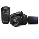 《新品》 Canon（キヤノン） EOS Kiss X7i ダブルズームキット[ デジタル一眼レフカメラ | デジタル一眼カメラ | デジタルカメラ ]