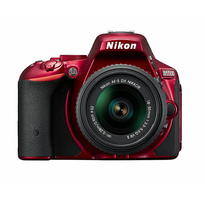 【写真付きレビュー】《新品》 Nikon (ニコン) D5500 18-55 VR II レンズキット レッド[ デジタル一眼レフカメラ