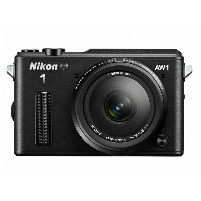 《新品》 Nikon（ニコン） Nikon 1 AW1 防水ズームレンズキット ブラック[…...:mapcamera:10455078