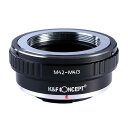 《新品アクセサリー》K&F Concept (ケーアンドエフ・コンセプト) M42レンズ/マイクロフォーサーズボディ用 KF-42M43【KK9N0D18P】
