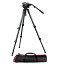 《新品アクセサリー》 Manfrotto(マンフロット) ビデオキットカーボンファイバー三脚 504HD 535K【KK9N0D18P】