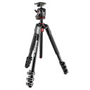 《新品アクセサリー》 Manfrotto (マンフロット) 190プロアルミニウム三脚4段+Q2付きボール雲台セット MK190XPRO4-BHQ2【KK9N0D18P】