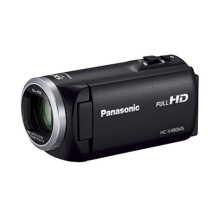 《新品》 Panasonic (パナソニック) デジタルハイビジョンビデオカメラ HC-V480MS-K ブラック [ ビデオカメラ ] 【KK9N0D18P】[納期未定・予約商品]