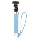 《新品アクセサリー》 Velbon (ベルボン) 自撮り棒 My Color Stick MCS-6 ブルー【KK9N0D18P】〔メーカー取寄品〕