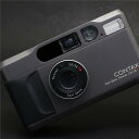 【あす楽】 【中古】 《並品》 CONTAX T2 チタンブラック 【レンズ機構関連部品交換/各部点検済】