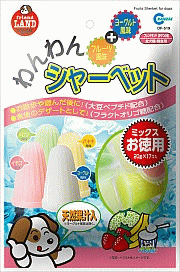 【送料390円3150円以上で送料無料】わんわんシャーベット お徳用 20g×17個 約340g 凍らせてシャリシャリ！