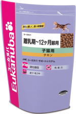 [正規品]【送料390円3150円以上で送料無料】離乳期〜12ヶ月齢用ユーカヌバキャット 子猫用 350g