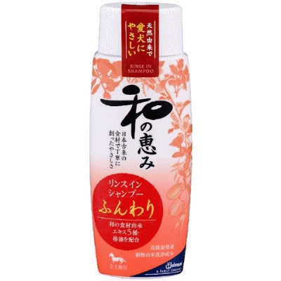 【送料390円3150円以上で送料無料】JTC和の恵みリンスインシャンプー　ふんわり　220ml