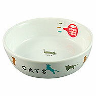 【送料390円3150円以上で送料無料】猫陶器食器 遊ぶ猫食事の時間が楽しくなるかわいい陶器製食器