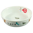【送料390円3150円以上で送料無料】猫陶器食器 遊ぶ猫