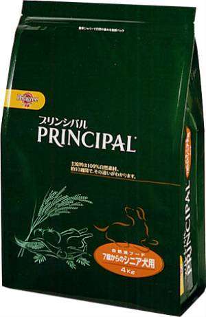 【送料390円3150円以上で送料無料】プリンシパル 7歳からのシニア犬用 4kg